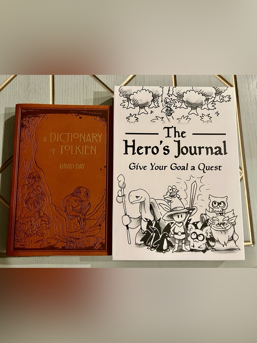 The Hero's Journal & A Dictionary of Tolkien Set